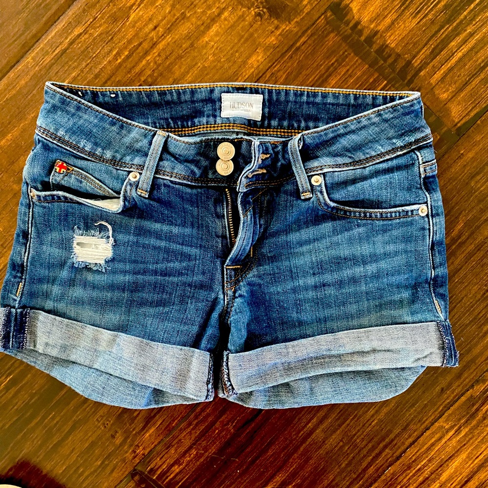 Hudson size 24 denim shorts. Great condition.